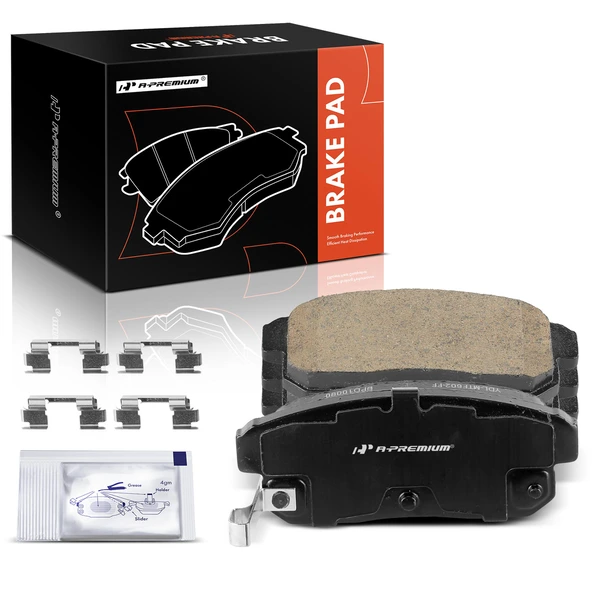 4 Pcs Rear Left & Right Ceramic Brake Pads for Mazda RX-8 2004-2011 R2 1.3L