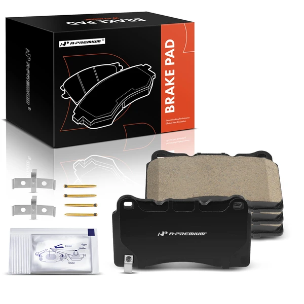 4 Pcs Front Ceramic Brake Pads for 2016-2020 2022 Chevrolet Camaro