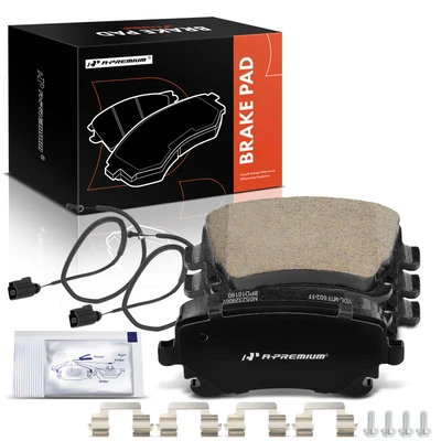 4 Pcs Rear Ceramic Brake Pad
