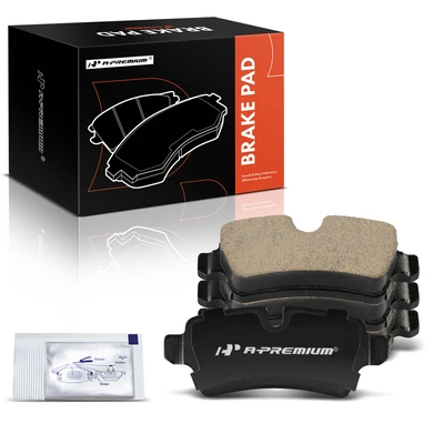 4 Pcs Rear Ceramic Brake Pad