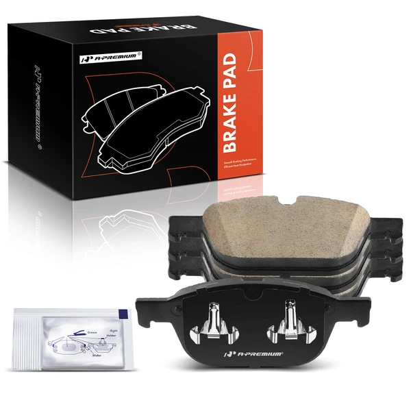 4 Pcs Front Ceramic Brake Pads for Volvo XC90 2003-2014 XC60 2010-2016