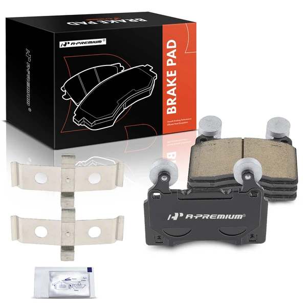 4 Pcs Front Ceramic Brake Pads for Cadillac CT6 2016-2019 CTS Chevrolet Camaro