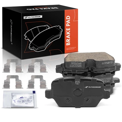 4 Pcs Rear Ceramic Brake Pads