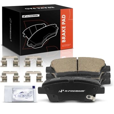 4 Pcs Rear Ceramic Brake Pads