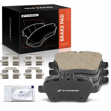 4 Pcs Rear Ceramic Brake Pads for 2017-2019 INFINITI QX30