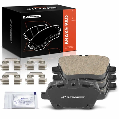 4 Pcs Rear Ceramic Brake Pads