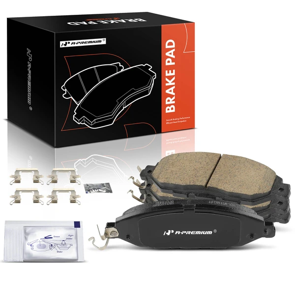 4 Pcs Front Ceramic Brake Pads for 2013-2020 Nissan Pathfinder