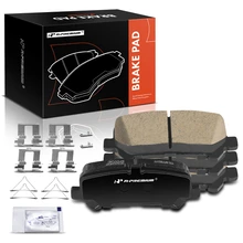 4 Pcs Rear Ceramic Brake Pads