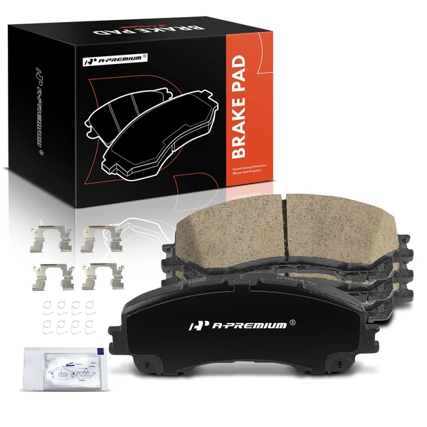 4 Pcs Front Ceramic Brake Pad for 2014-2019 Nissan Rogue