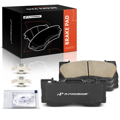 4 Pcs Front Ceramic Brake Pads