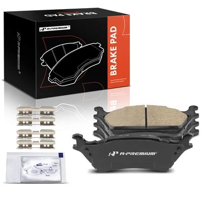 4 Pcs Rear Ceramic Brake Pads
