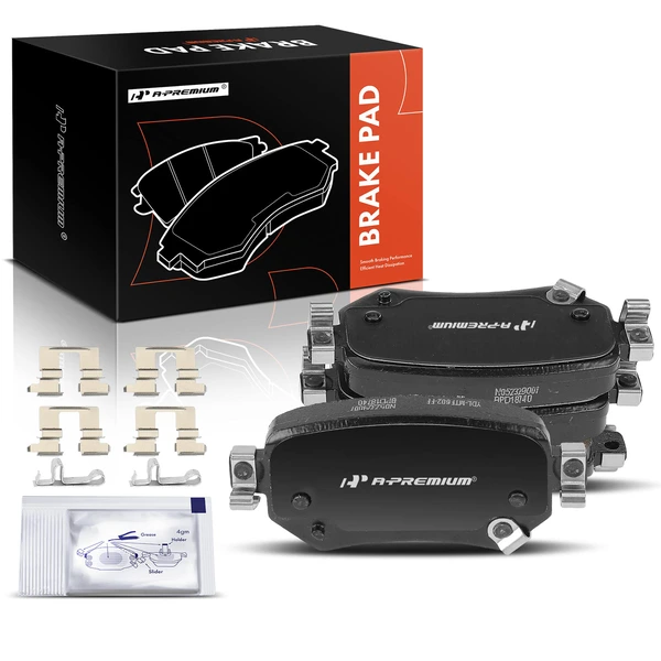 4 Pcs Rear Driver & Passenger Side Ceramic Brake Pads for Mazda 6 2006-2021 2.5L