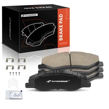 4 Pcs Front Left & Right Ceramic Brake Pad