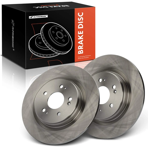 2 Pcs Rear Disc Brake Rotors for 2018-2023 Honda Odyssey