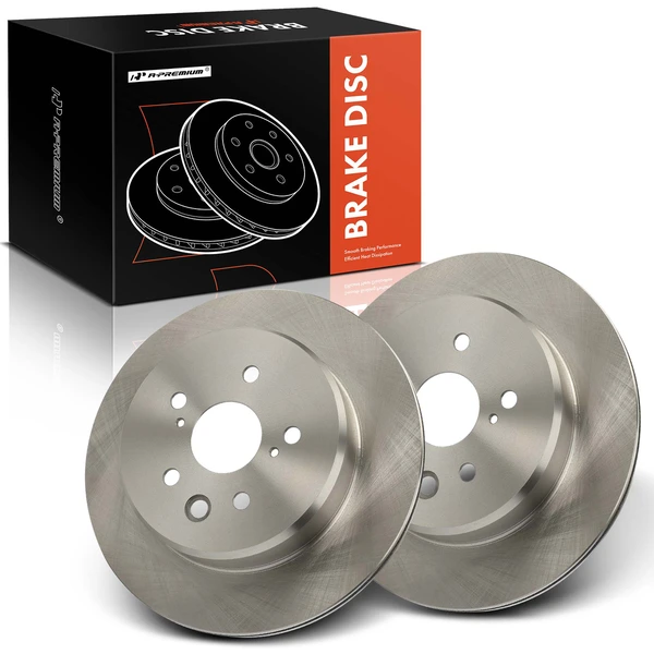 2 Pcs Rear Disc Brake Rotors for 2014-2020 Lexus IS350