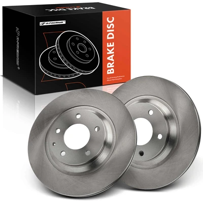 2 Pcs Rear Disc Brake Rotors
