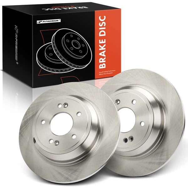 2 Pcs Rear Disc Brake Rotors for 2020-2022 Genesis G90