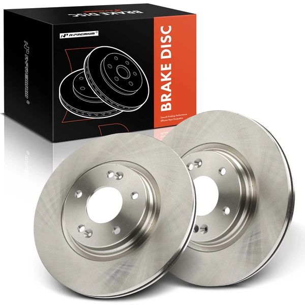 2 Pcs Front Disc Brake Rotors for 2021-2023 Kia Seltos