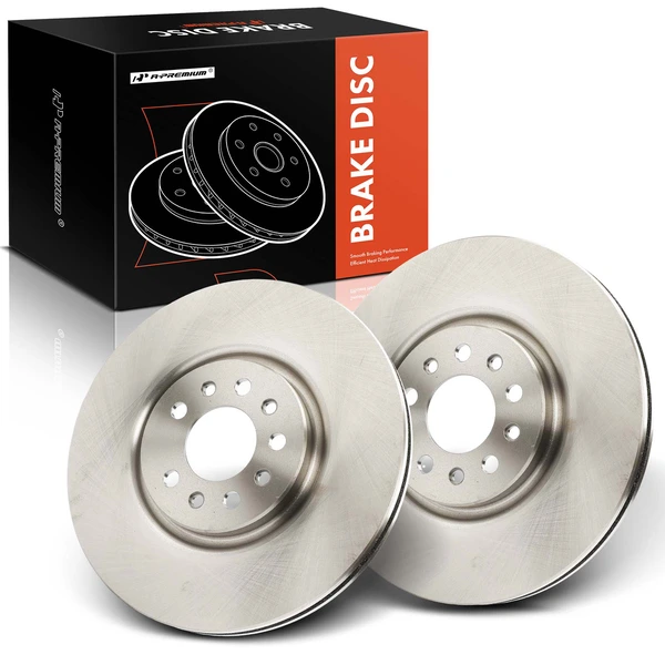 2 Pcs Front Disc Brake Rotors for 2023 Dodge Hornet
