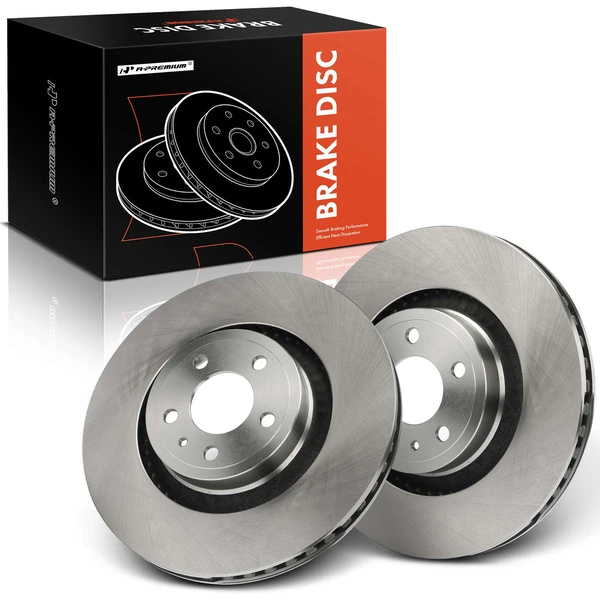 2 Pcs Front Disc Brake Rotors for Ford Mustang 2015-2020