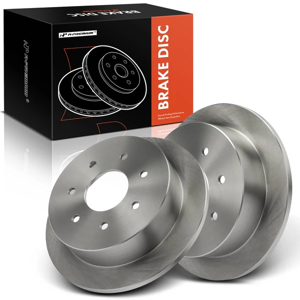 2 Pcs Rear Disc Brake Rotors for Ford F150 00-03 F250 F150 Heritage