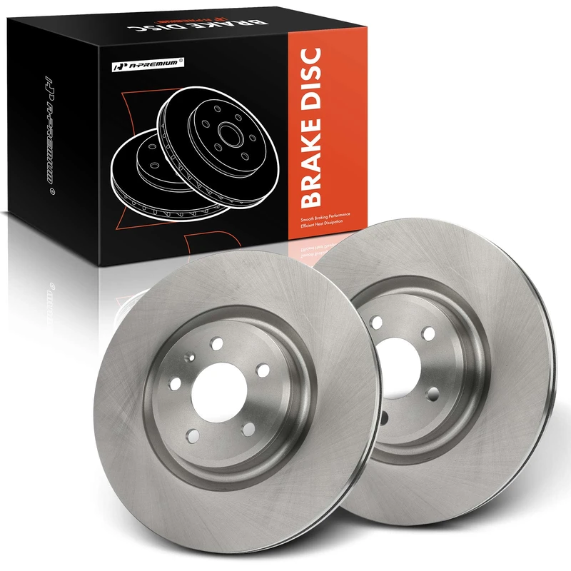2 Pcs Front Disc Brake Rotors for 2018 Audi A6