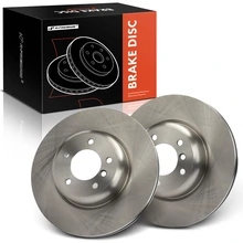 2 Pcs Front Disc Brake Rotors