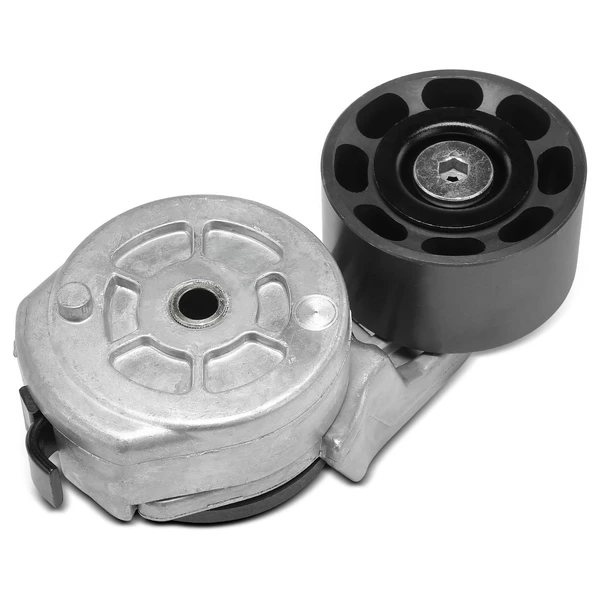 Belt Tensioner with Pulley for Freightliner MT35 1997-2001 MT45 Peterbilt
