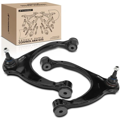 2 Pcs Front Upper Control Arm with Ball Joint