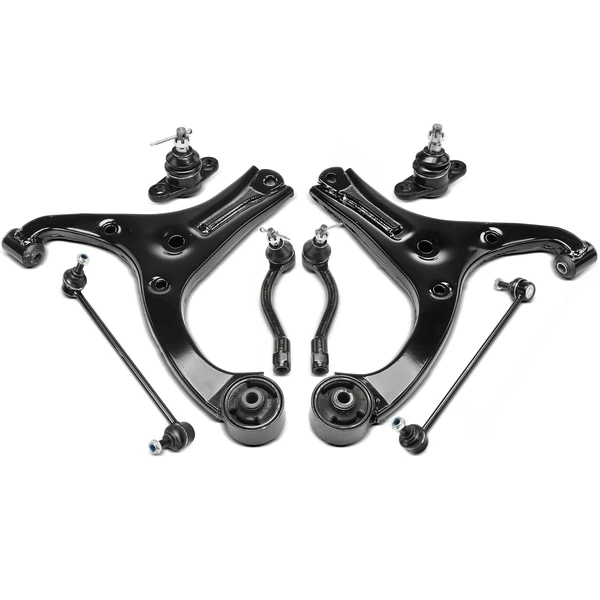 A Set of 8 Control Arm Ball Joint Sway Bar Link Tie Rod End Kit Front Side A-Premium APCA4960