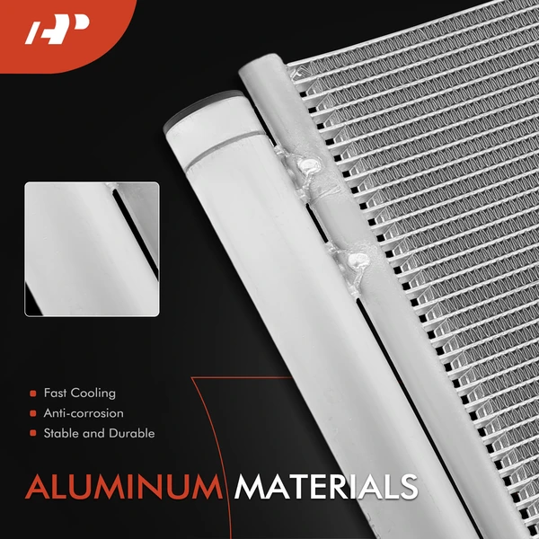 AC Condenser with Receiver Drier for Porsche Panamera 2017-2022