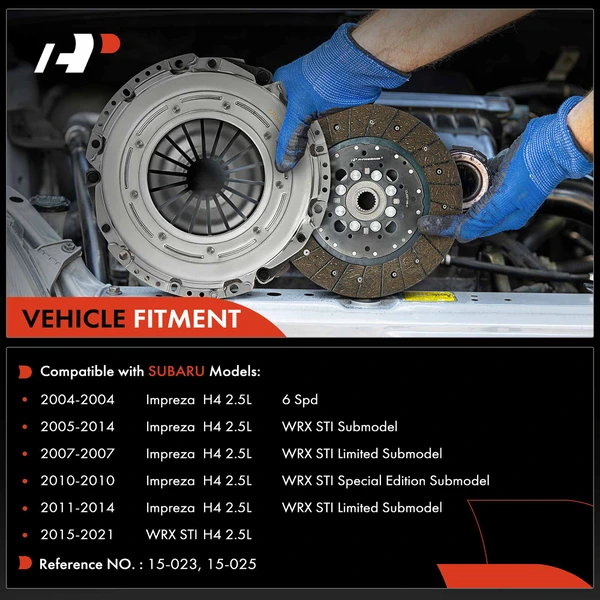 Transmission Clutch Kit for Subaru Impreza 2004-2014 WRX STI 2015-2021 H4 2.5L