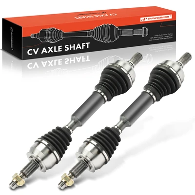 2 Pcs Front CV Axle Shaft Assembly