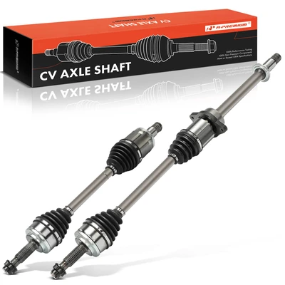 2 Pcs Front CV Axle Shaft Assembly