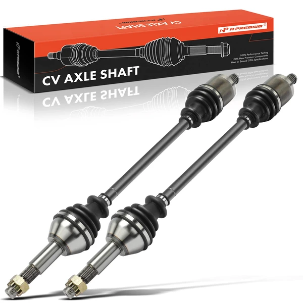 2-Pc CV Axle Shaft Assembly Front Driver & Passenger A-Premium APCVA2756