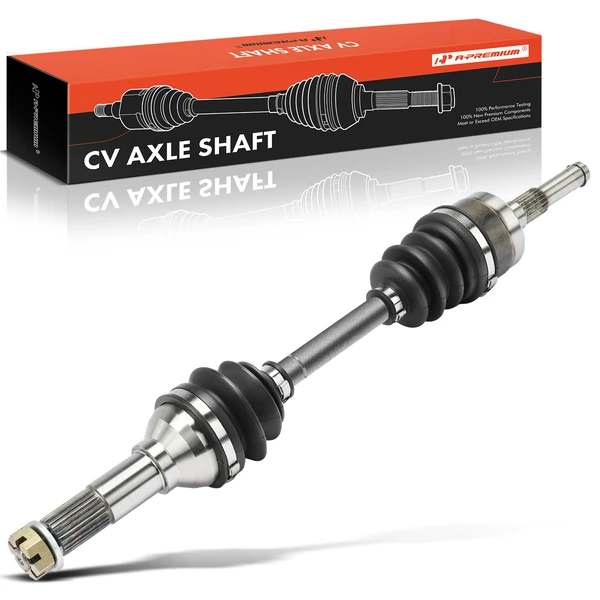 2003-2006 Yamaha Kodiak 450 1-Pc CV Axle Shaft Assembly Front Driver Side A-Premium APCVA2763