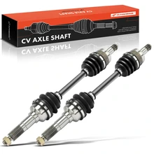 2002-2006 Yamaha Big Bear 400 2pc CV Axle Shaft Assembly Front Driver & Passenger A-Premium APCVA2764
