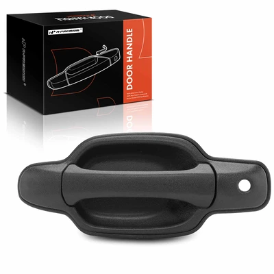 Textured Black Front Driver Exterior Door Handle