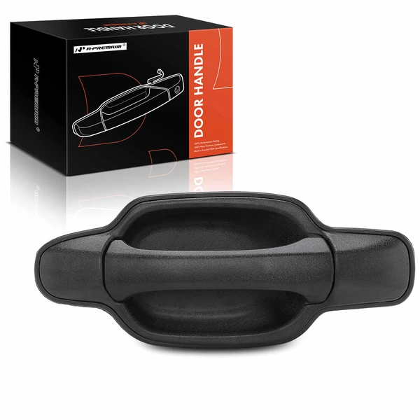 Textured Black Rear Passenger Exterior Door Handle for Chevy Colorado GMC Canyon