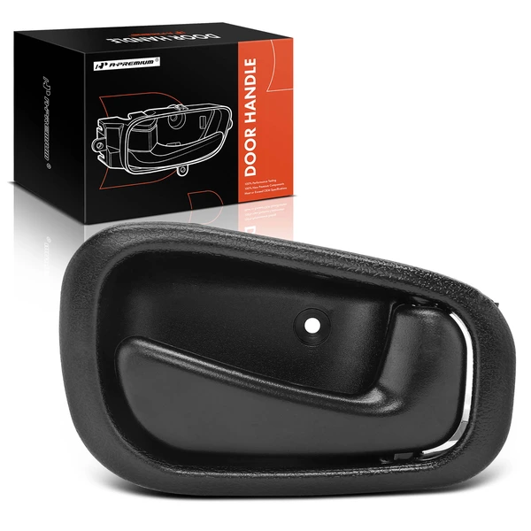 Textured Black Right Interior Door Handle for 1998-2002 Toyota Corolla