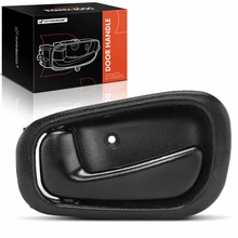 Textured Black Left Side Interior Door Handle