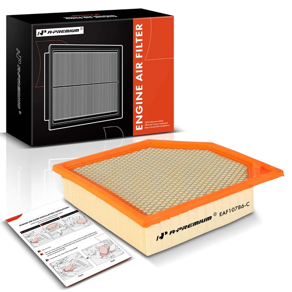 Engine Air Filter for Ford Mustang 2007-2010 V8 5.4L Flexible Panel