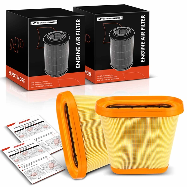 2 Pcs Engine Air Filter for 2014-2019 Chevrolet Corvette