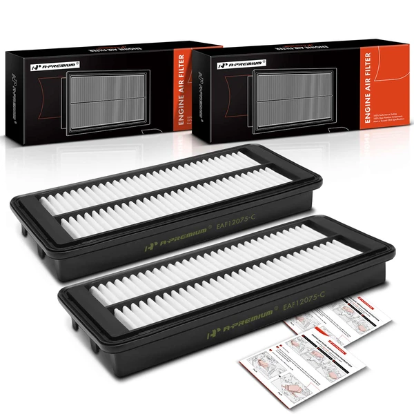 2 Pcs Engine Air Filter for Mazda Mx-5 Miata 2016-2022 Fiat 124 Spider 2017-2020