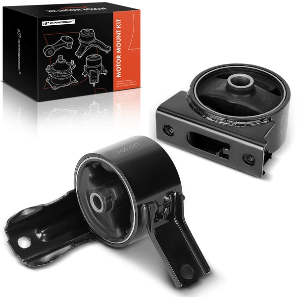 2-Pc Motor Mount, Front, A-Premium APEM400