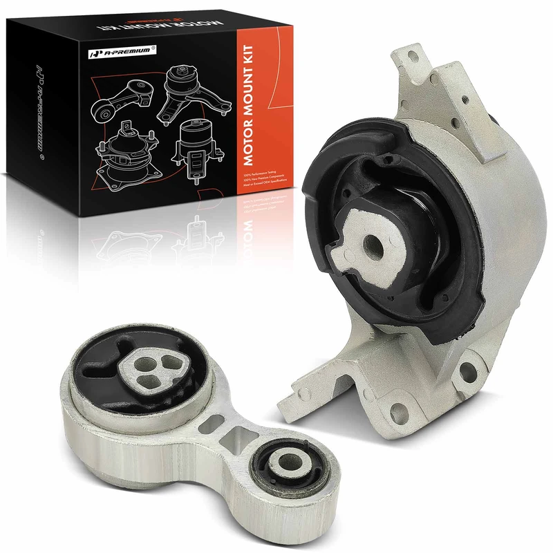 2-Pc Torque Strut Mount + Transmission Mount, A-Premium APEM464