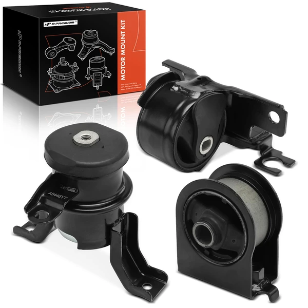 2005-2011 Mercury Mariner 3-Pc Engine Mount and Transmission Mount Kit Front A-Premium APEM428