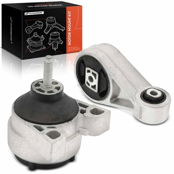 2000-2003 Ford Focus 2-Pc Engine Mount and Transmission Mount Kit Front & Rear A-Premium APEM430
