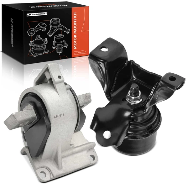 2006-2009 Mercury Milan 2-Pc Engine Mount and Transmission Mount Kit Front A-Premium APEM432