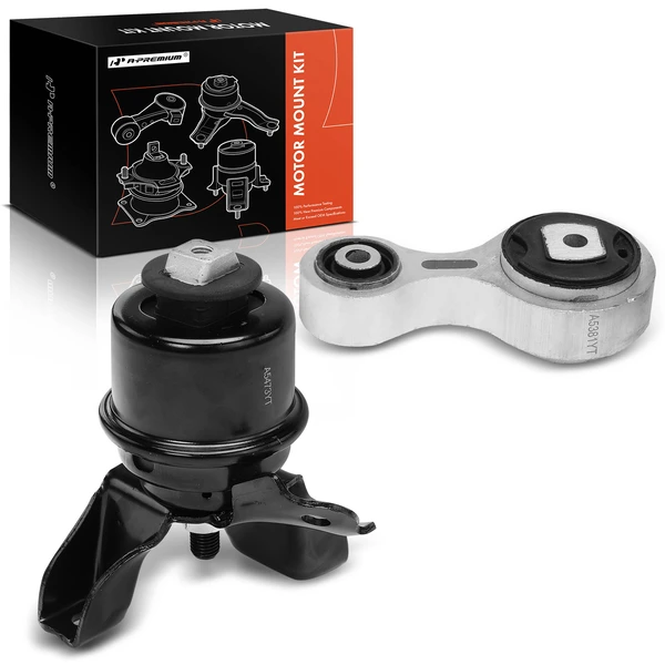 2006-2009 Mercury Milan 2-Pc Engine Mount and Transmission Mount Kit Front A-Premium APEM433